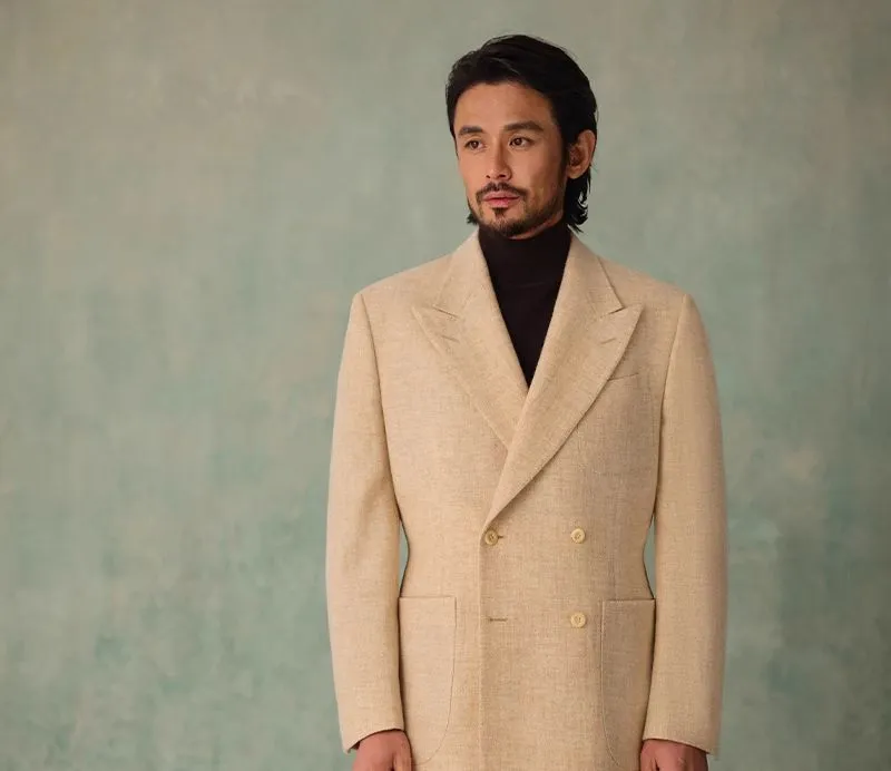 1930s Wool Double-Breasted Suit Jacket