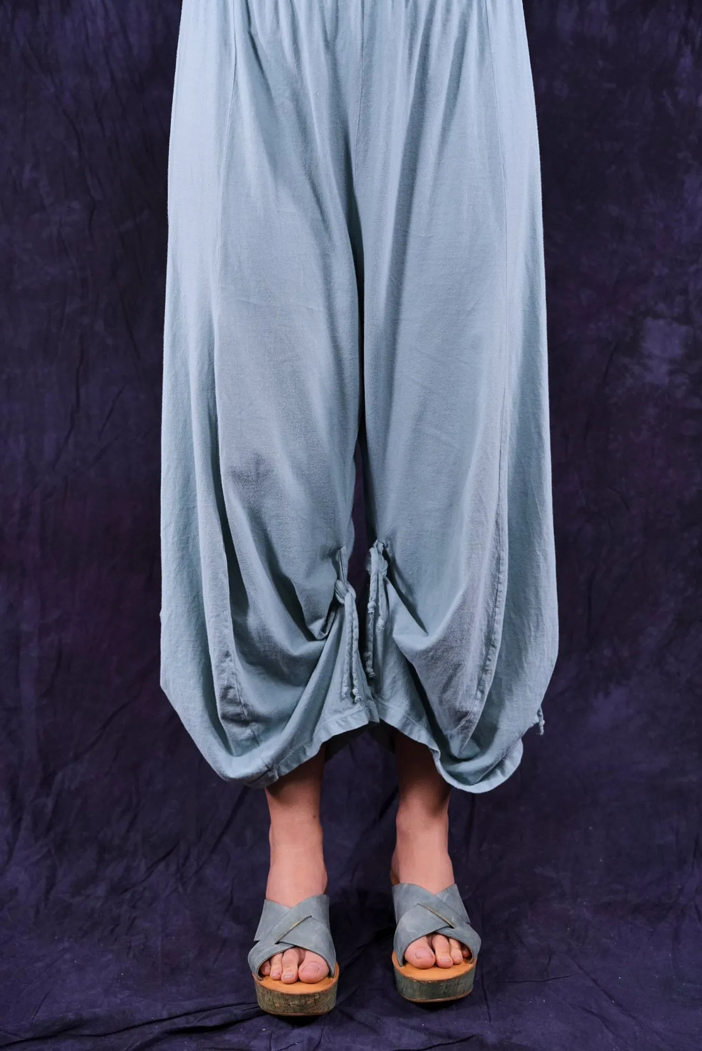 3142-2 Crop Billow Pant Early Sky