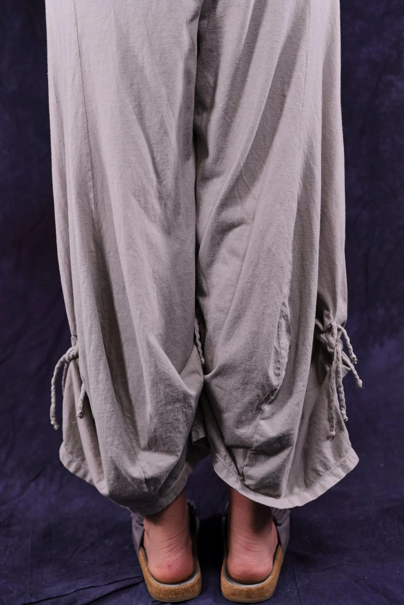 3142-2 Crop Billow Pant Moon Rock