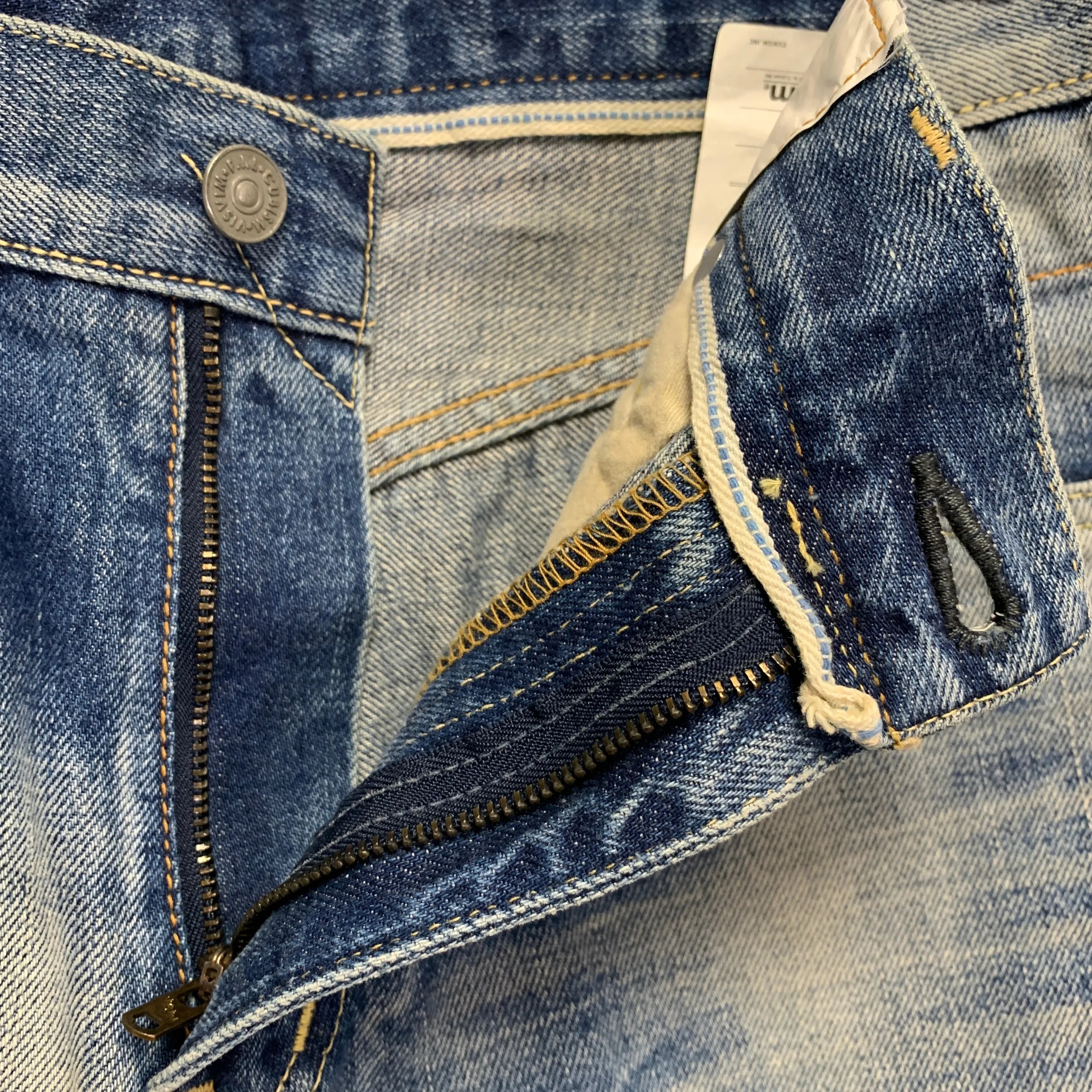 [32W 30L] Visvim Social Sculpture 03 D6 Distressed Denim Jeans