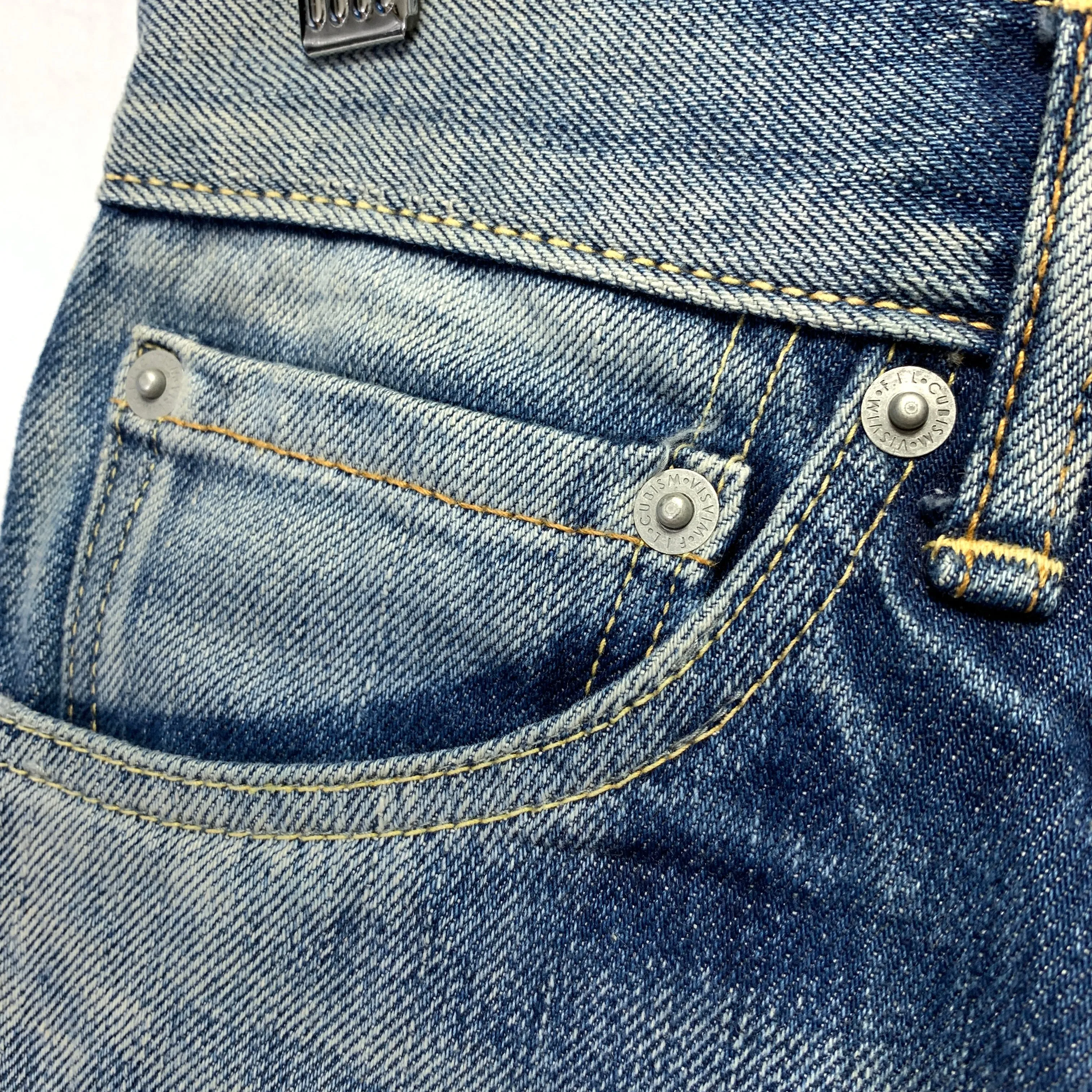 [32W 30L] Visvim Social Sculpture 03 D6 Distressed Denim Jeans
