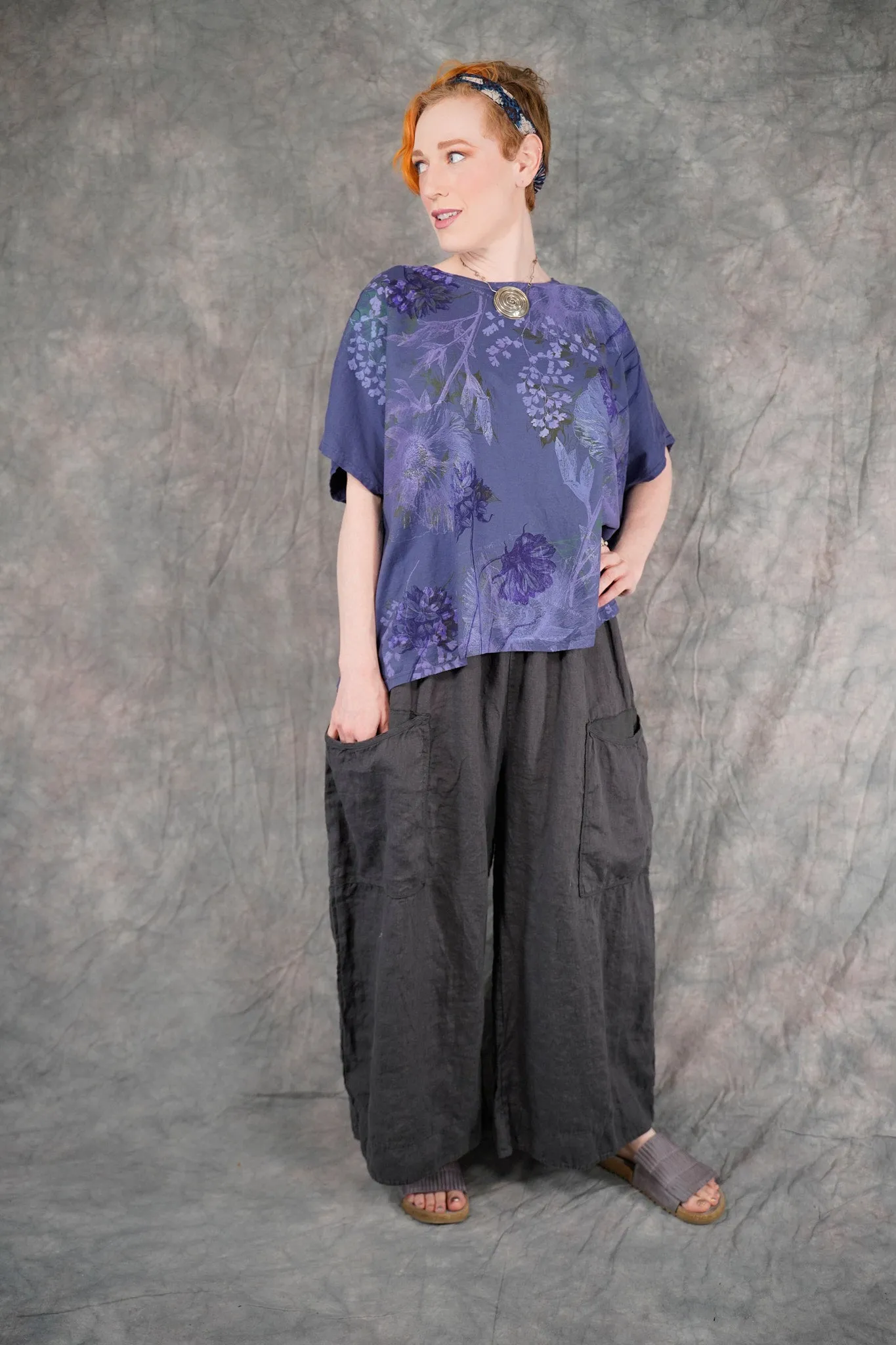 3346 Pigment Pant Faded Iron