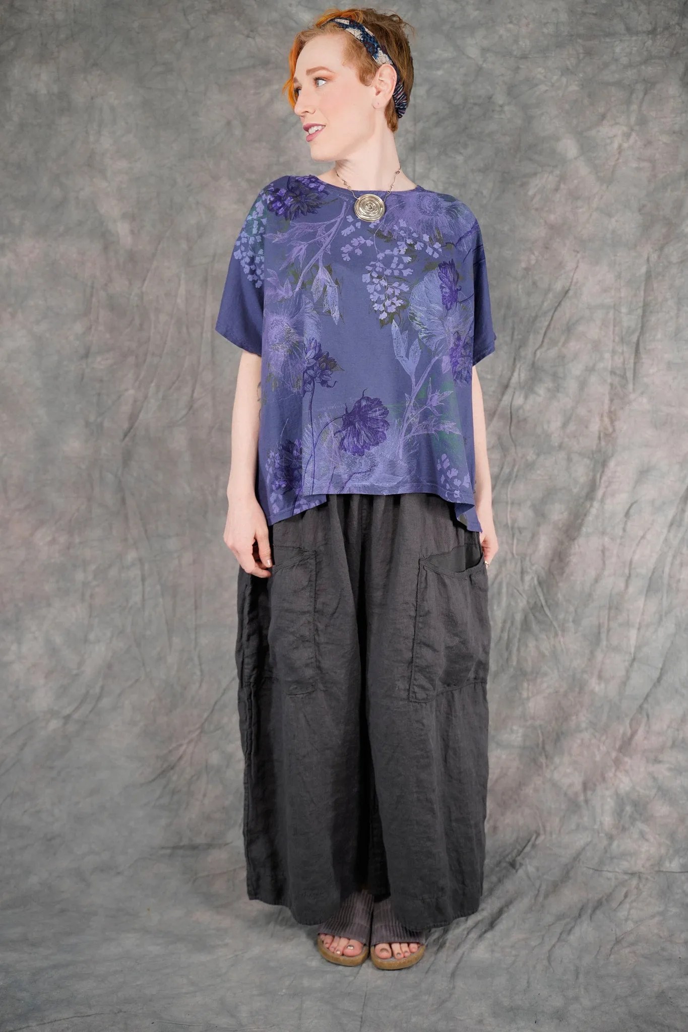 3346 Pigment Pant Faded Iron