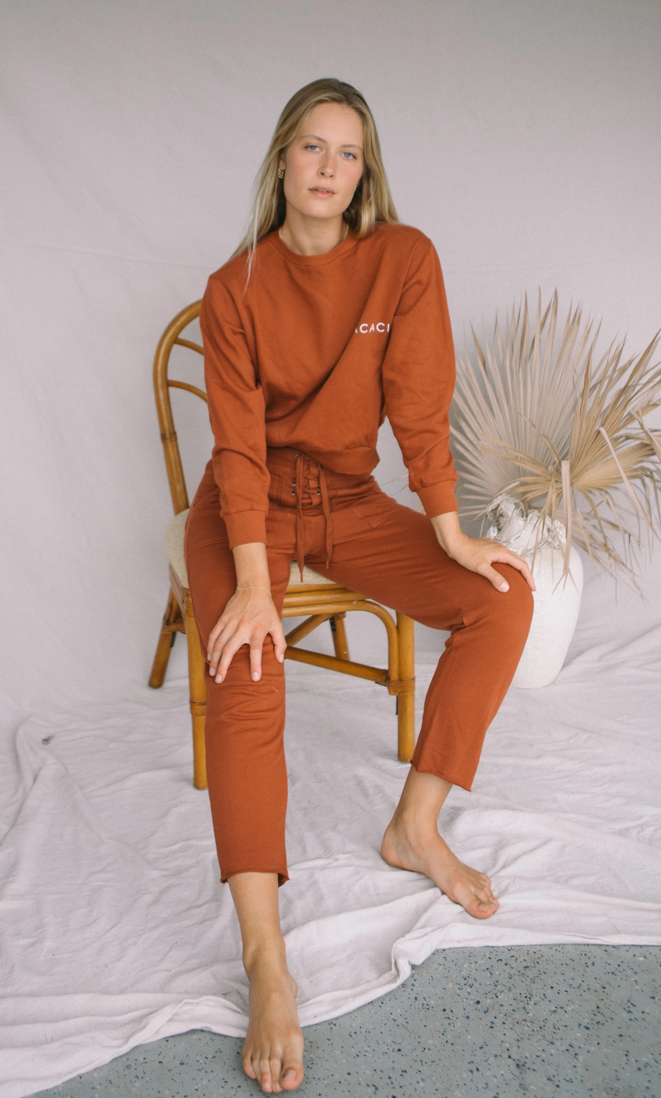 Acacia Swimwear Summer '21 London Terry Sweatpants | Clove