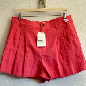 A.L.C Woman Linen Blend Short Pants Size: 14