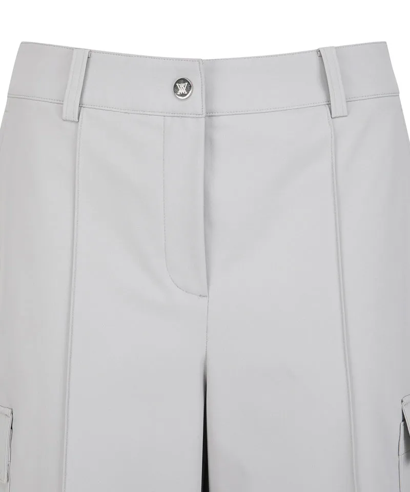 ANEW Golf Women's SP Semi Wide Pants - Light Gray