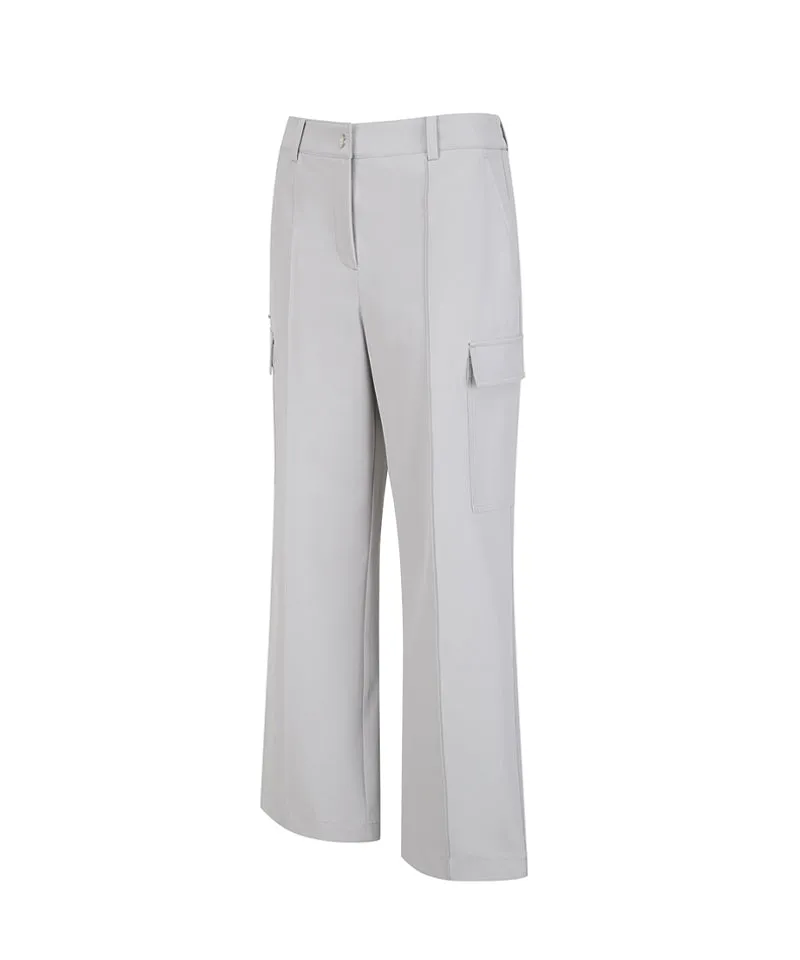 ANEW Golf Women's SP Semi Wide Pants - Light Gray