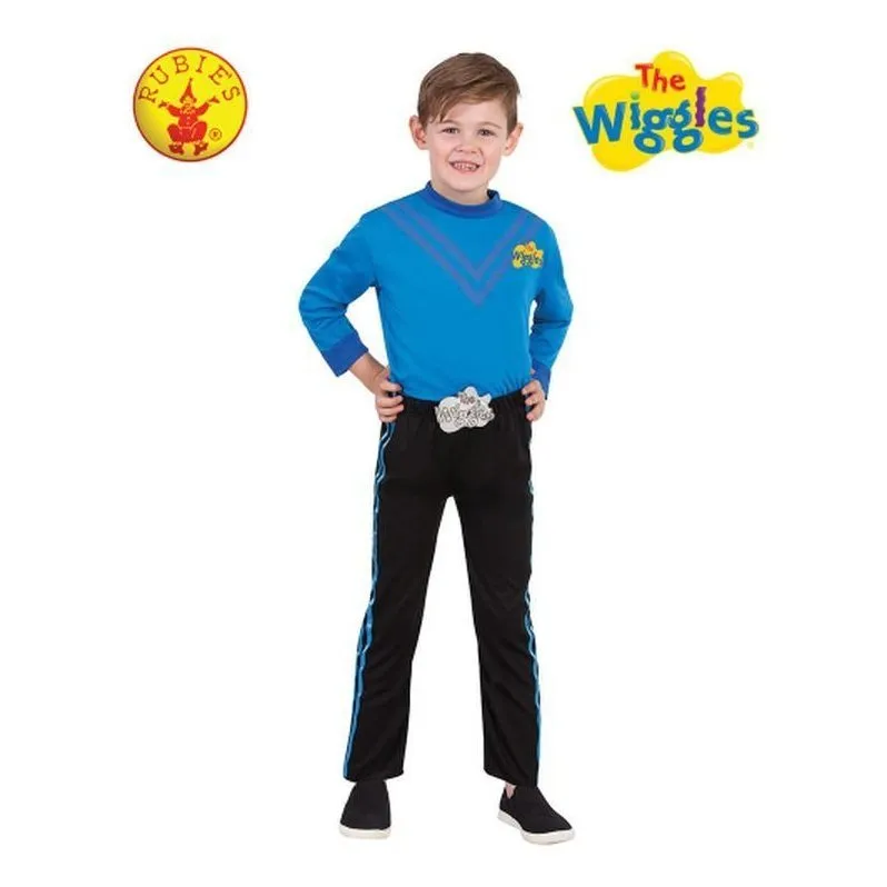 Anthony Wiggle Deluxe Costume (Blue) Size Toddler