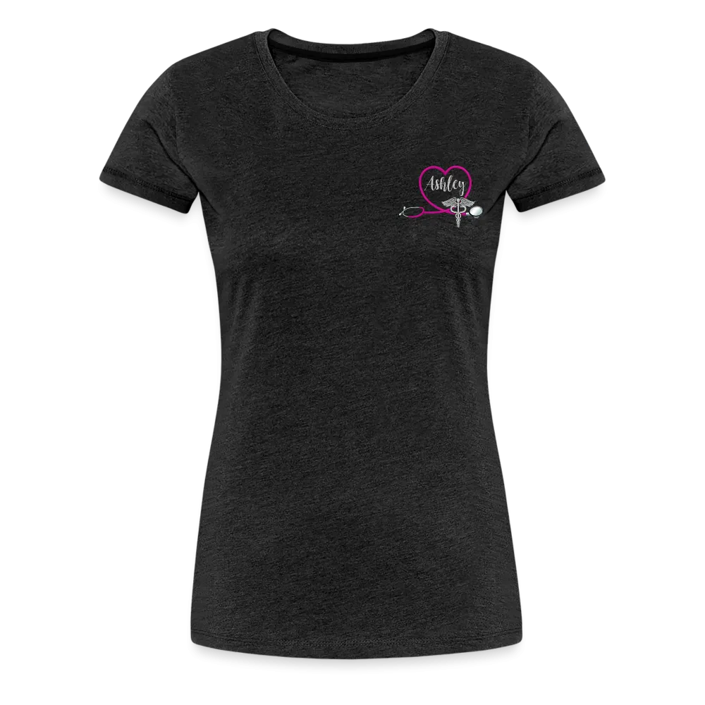 Ashley Emergency Nurse Flag Women's Premium T-Shirt