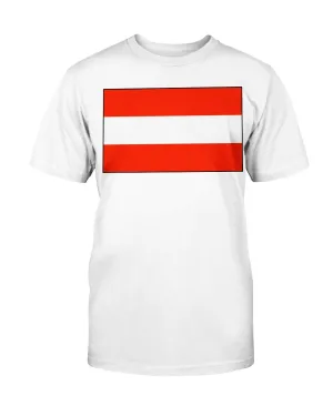 Austria Flag Gildan Cotton T-Shirt