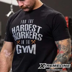 Axe & Sledge Hardest Workers Tee, Black