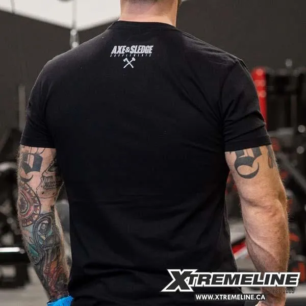 Axe & Sledge Hardest Workers Tee, Black