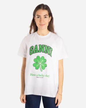 Basic Cotton Jersey - Lucky Day - Bright White