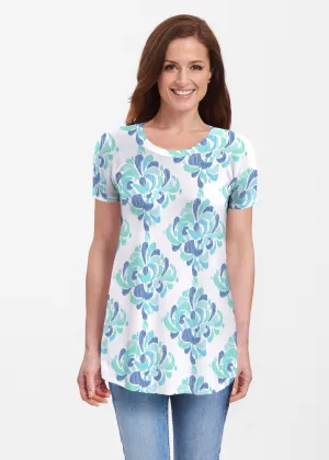 Be Jeweled (7811) ~ Butterknit Short Sleeve Tunic