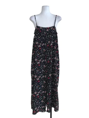 Black Floral Jumpsuit