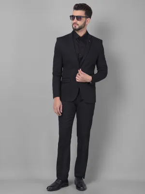 Black Single Breasted Blazer