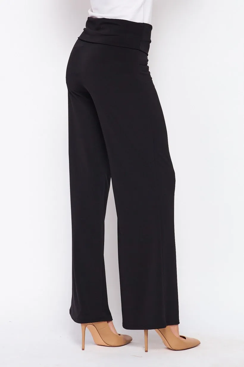 Black Wide Leg Dress Pants
