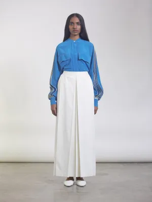 Bodice   I   Pants-Made-In-A-Crisp-Tailored-Fabric-These-High-Waisted-Culottes-Have-A-Wide-Leg-Fit-With-Box-Pleats-They-Also-Feature-Pockets-On-Each-Side