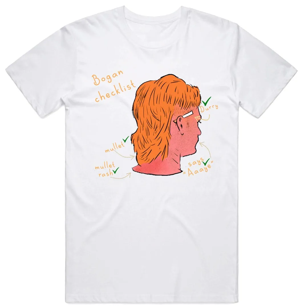 Bogan Checklist T-Shirt