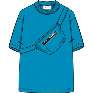 Boys Turquoise Bag T-Shirt