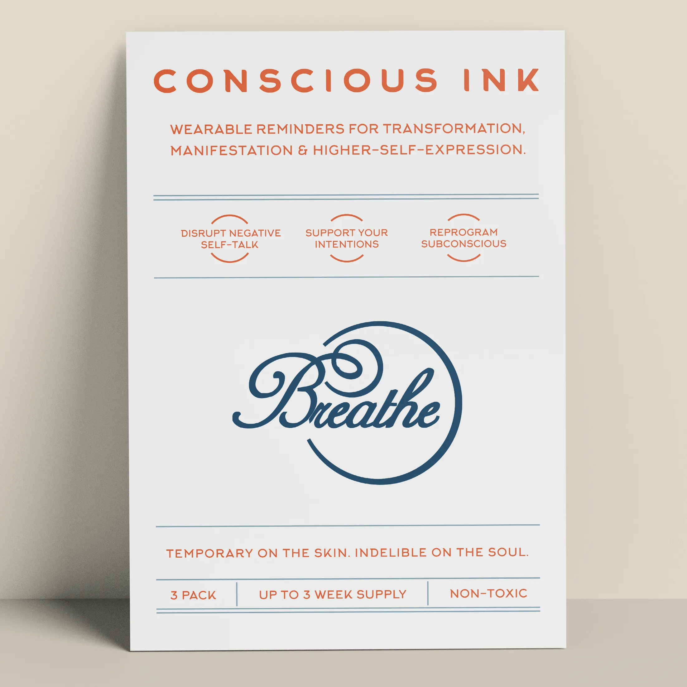 Breathe Organic Cotton Manifest Tee