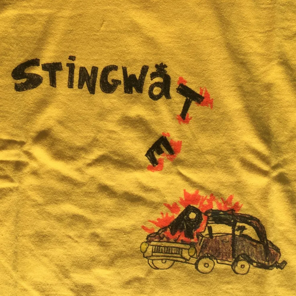 Burn It Down T-Shirt Yellow