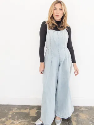 By And By Denim Jumpsuit