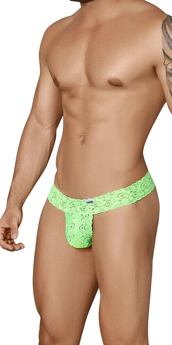 Candyman 99315 Peek A Boo Thongs Green