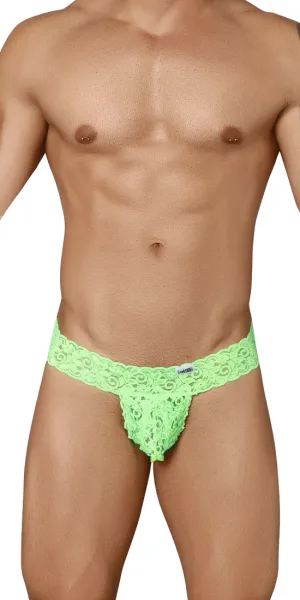 Candyman 99315 Peek A Boo Thongs Green