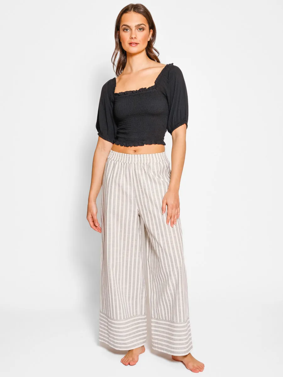 Casablanca Pant in Casablanca Stripe