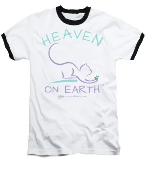 Cat/kitty Heaven On Earth - Baseball T-Shirt