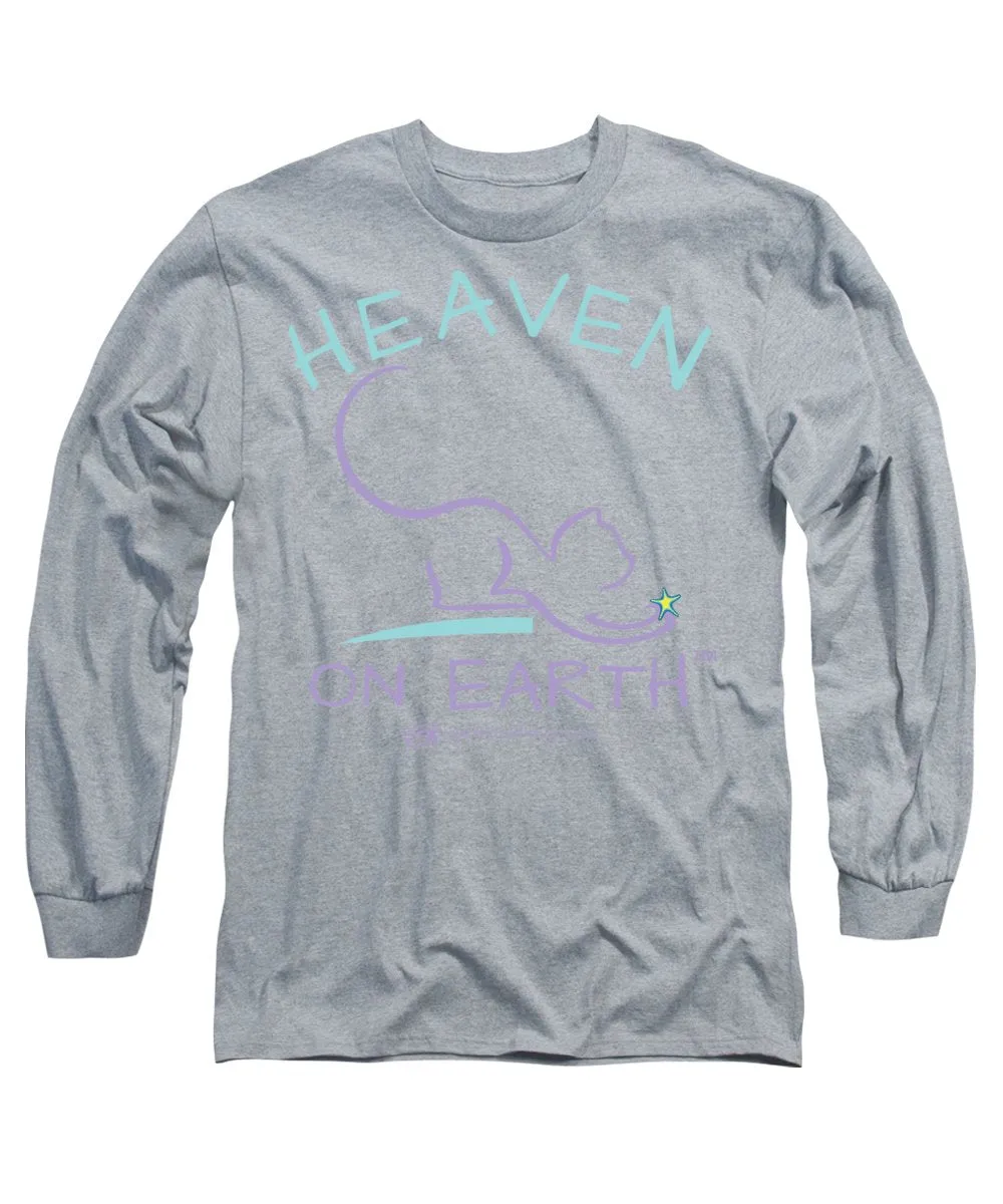 Cat/kitty Heaven On Earth - Long Sleeve T-Shirt