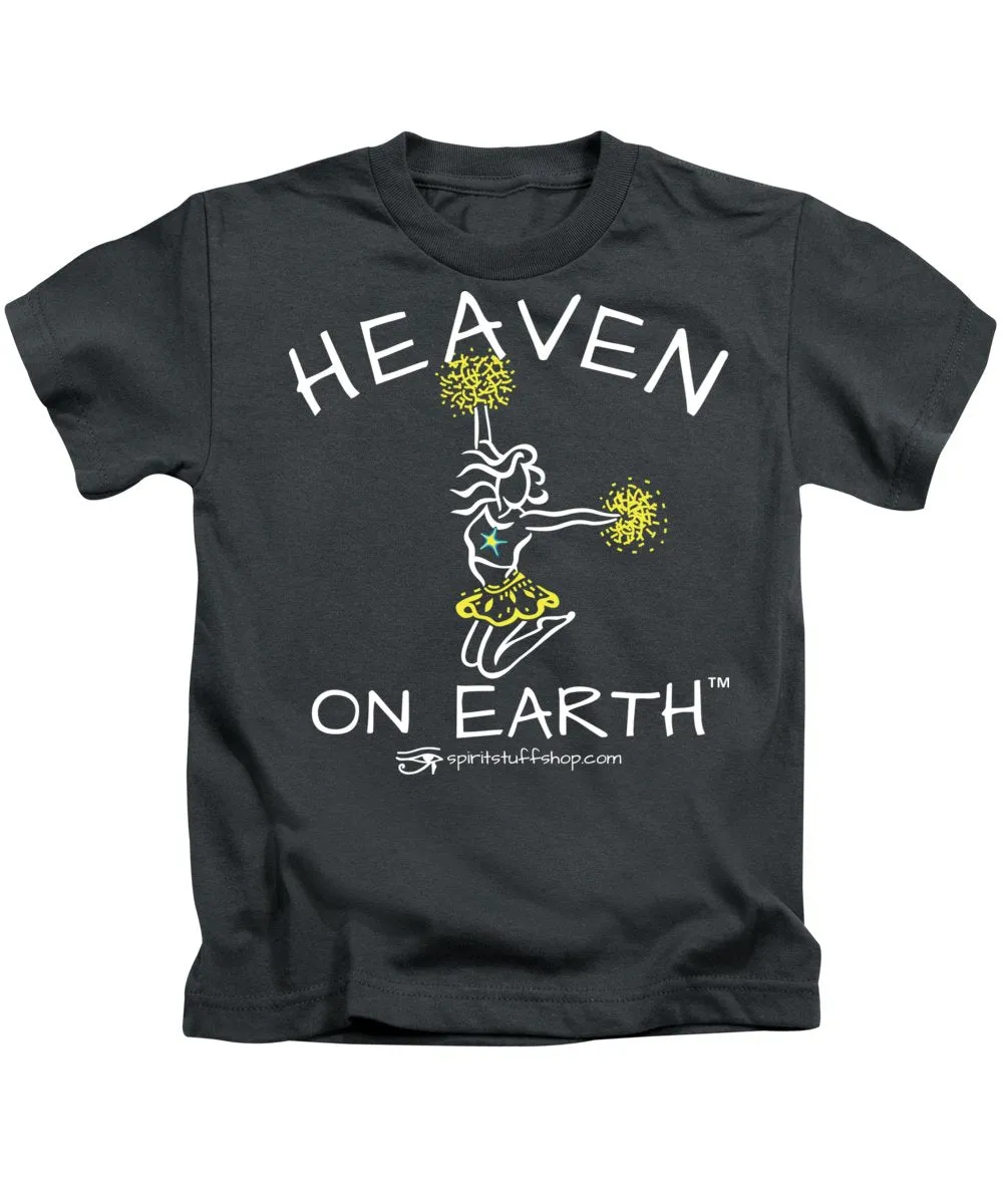 Cheerleading Heaven On Earth - Kids T-Shirt