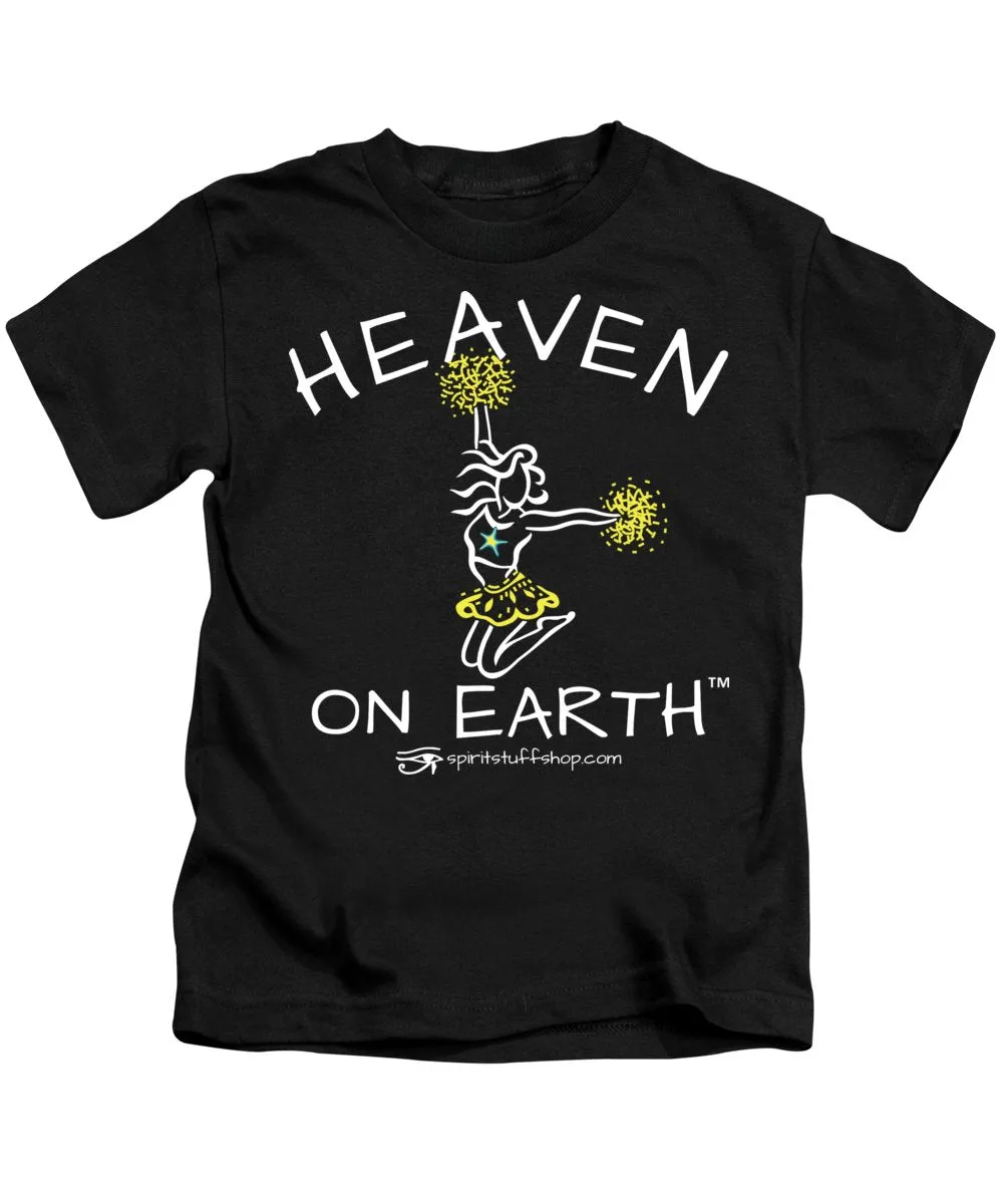 Cheerleading Heaven On Earth - Kids T-Shirt