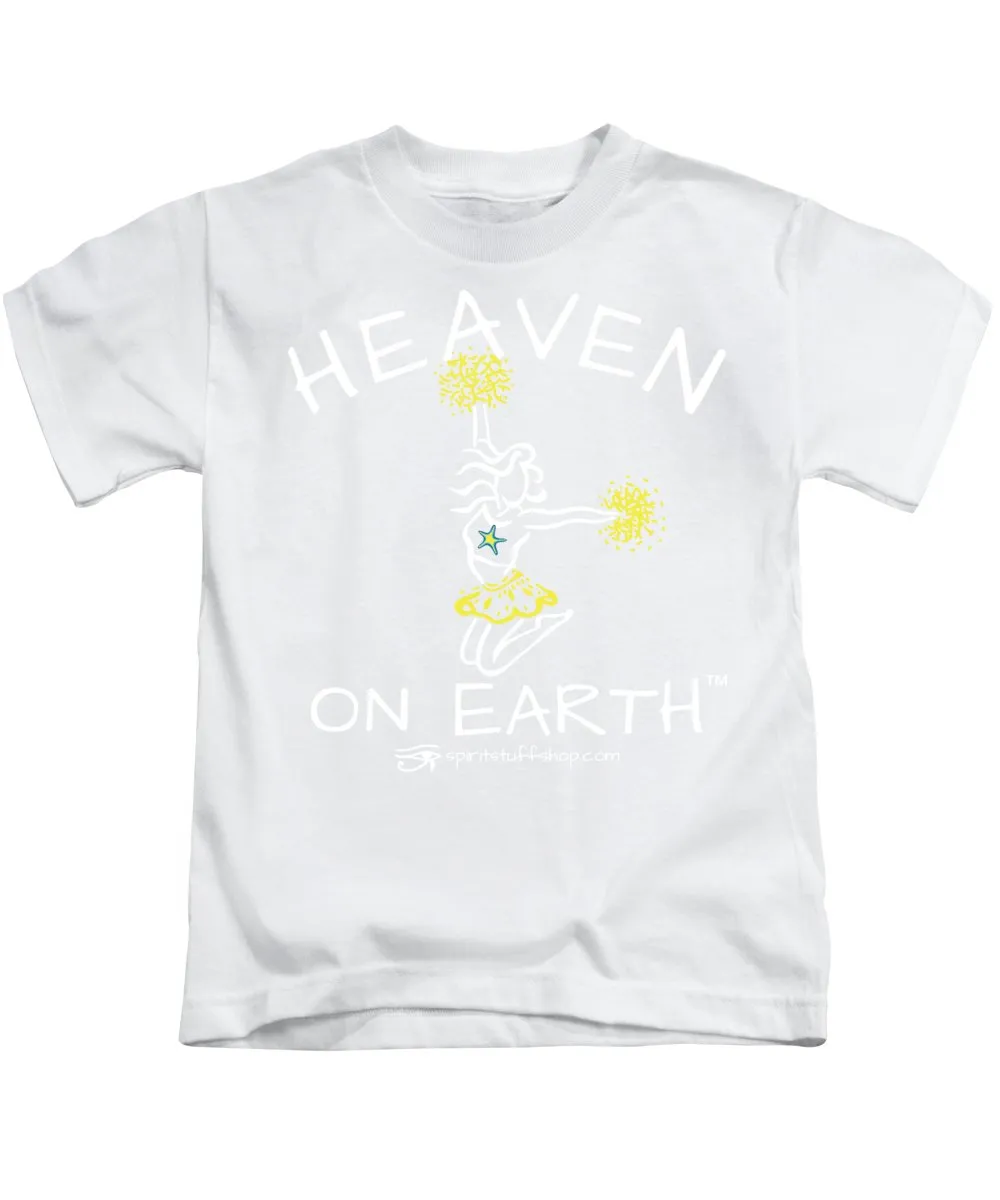 Cheerleading Heaven On Earth - Kids T-Shirt