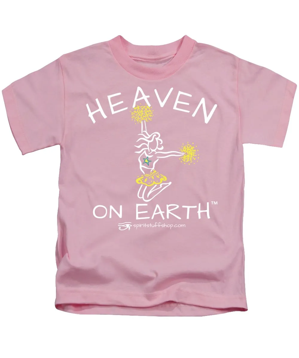 Cheerleading Heaven On Earth - Kids T-Shirt