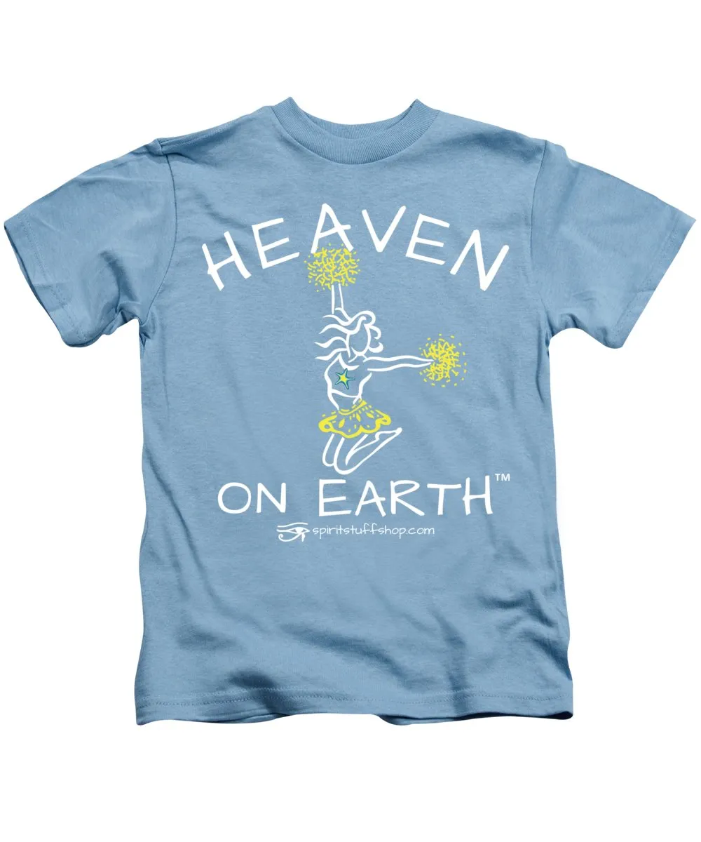 Cheerleading Heaven On Earth - Kids T-Shirt