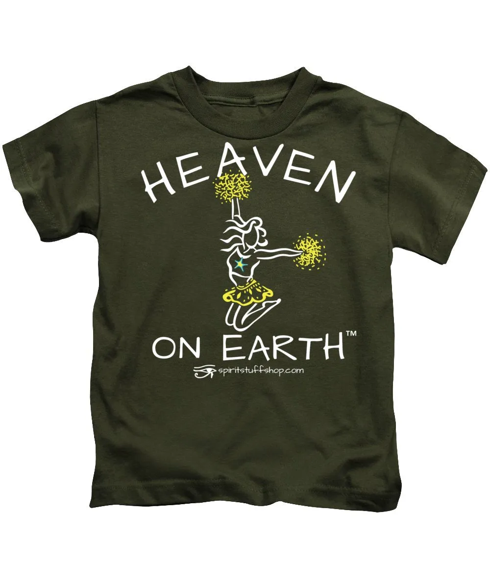 Cheerleading Heaven On Earth - Kids T-Shirt