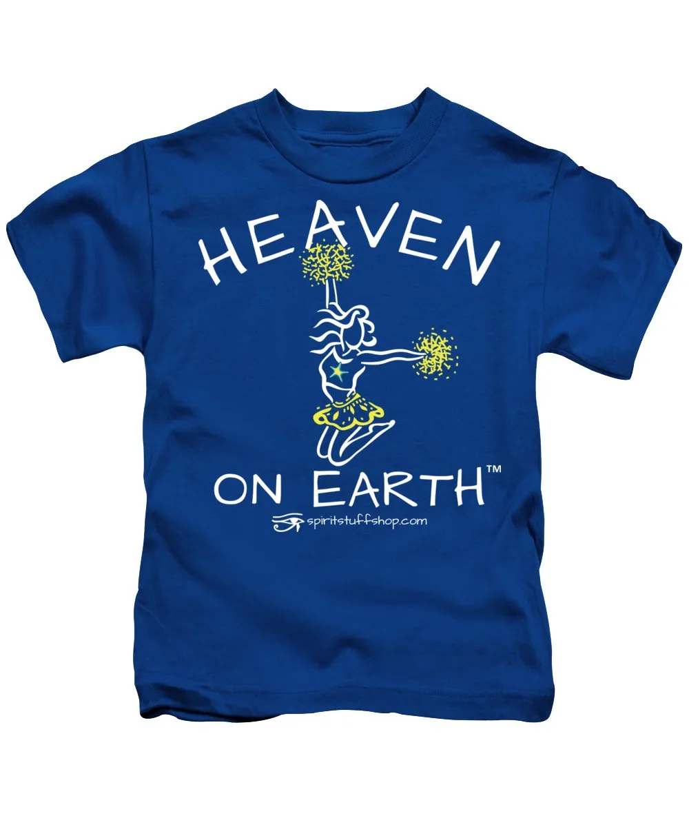 Cheerleading Heaven On Earth - Kids T-Shirt