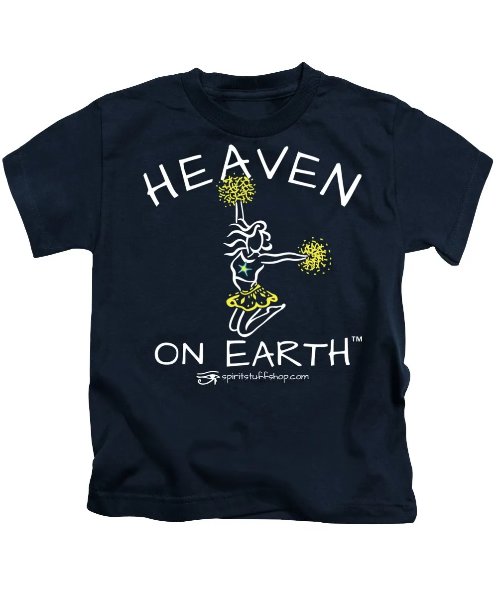 Cheerleading Heaven On Earth - Kids T-Shirt