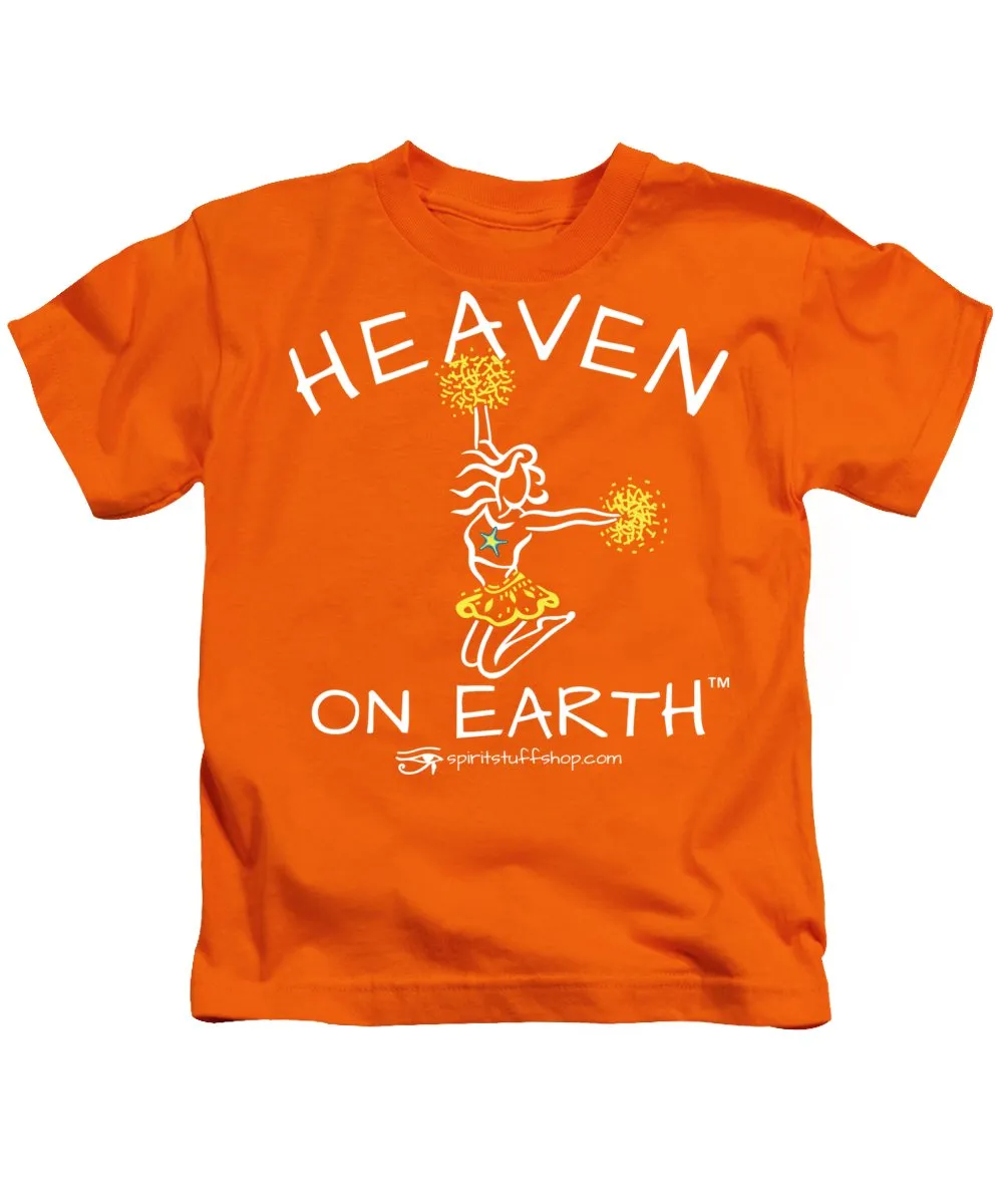 Cheerleading Heaven On Earth - Kids T-Shirt