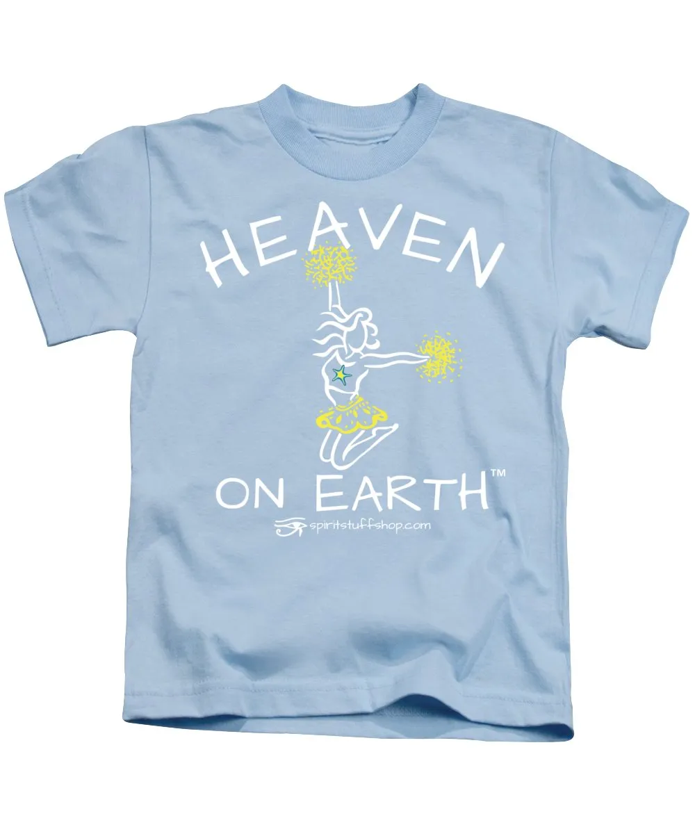 Cheerleading Heaven On Earth - Kids T-Shirt