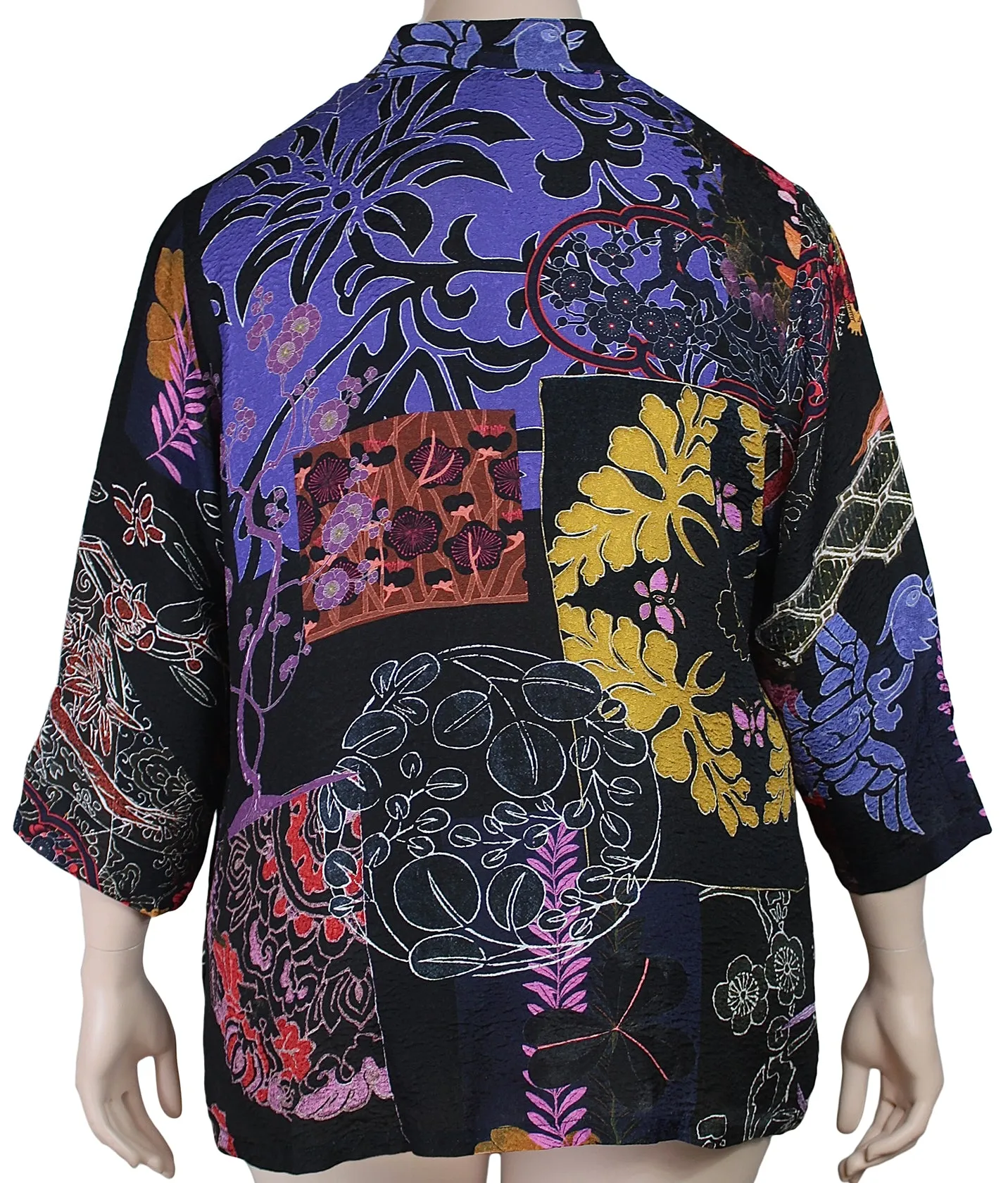 Citron Silk Fukure Blouse
