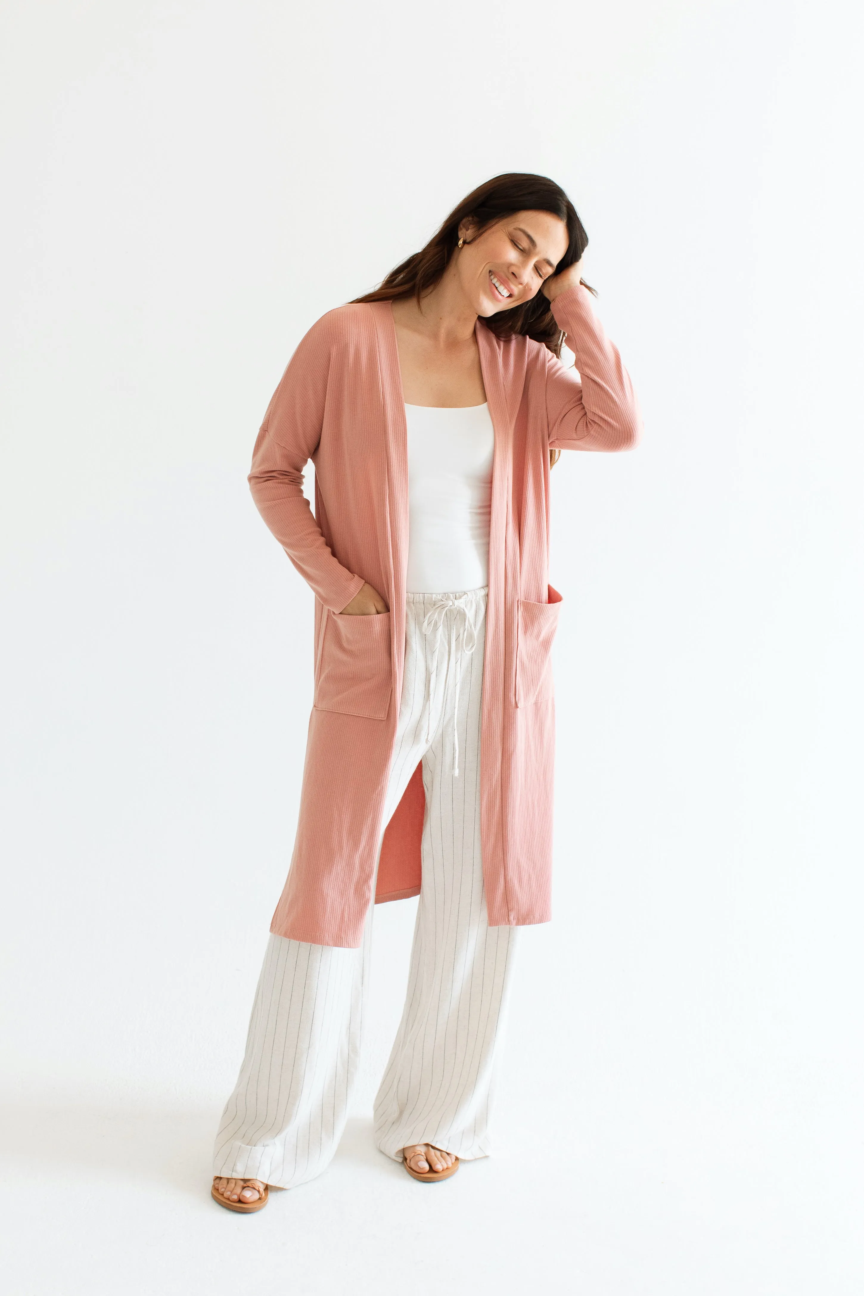 CJ's Favorite Ribbed Cardigan