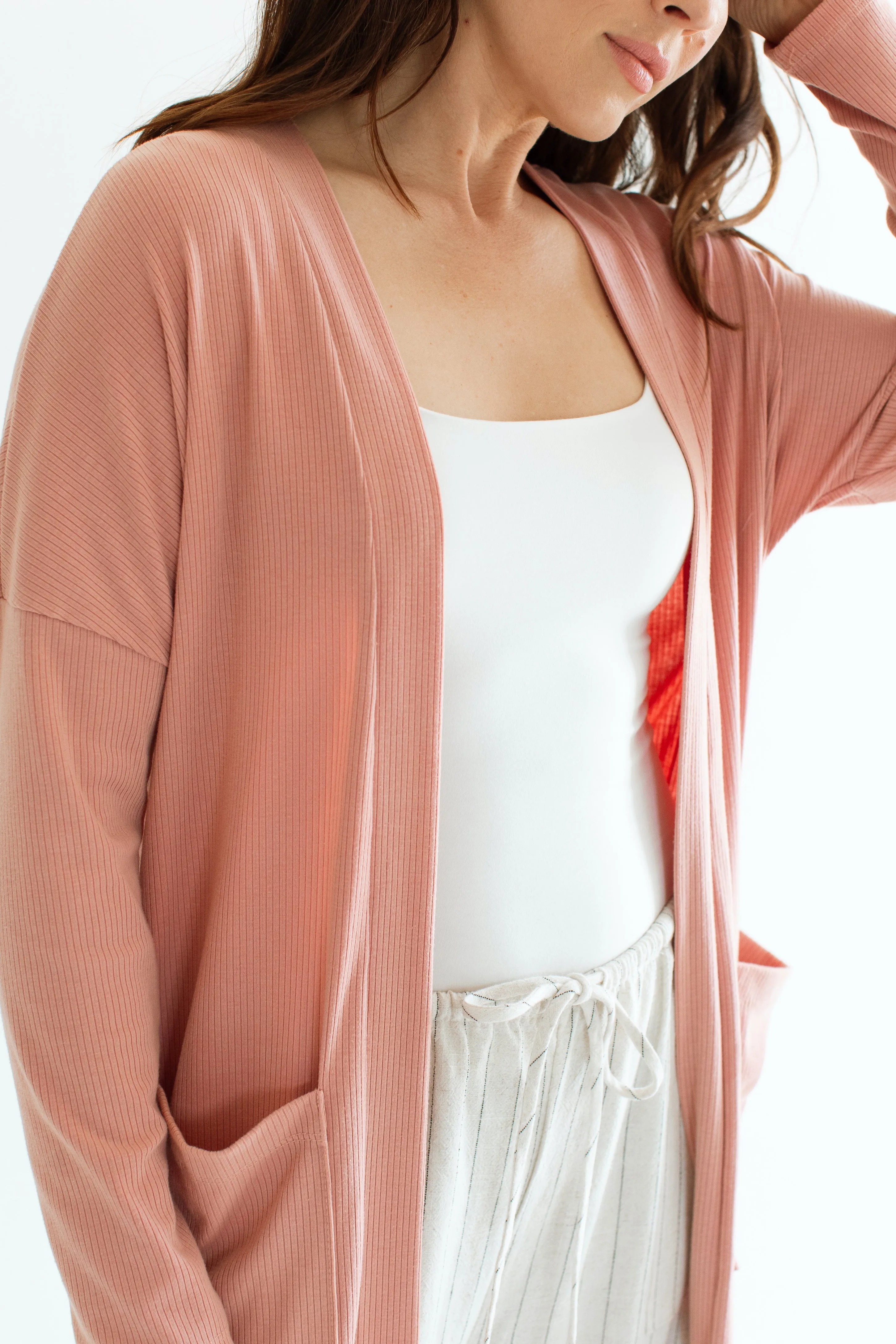 CJ's Favorite Ribbed Cardigan