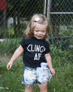 Clingy AF Kid's Tee