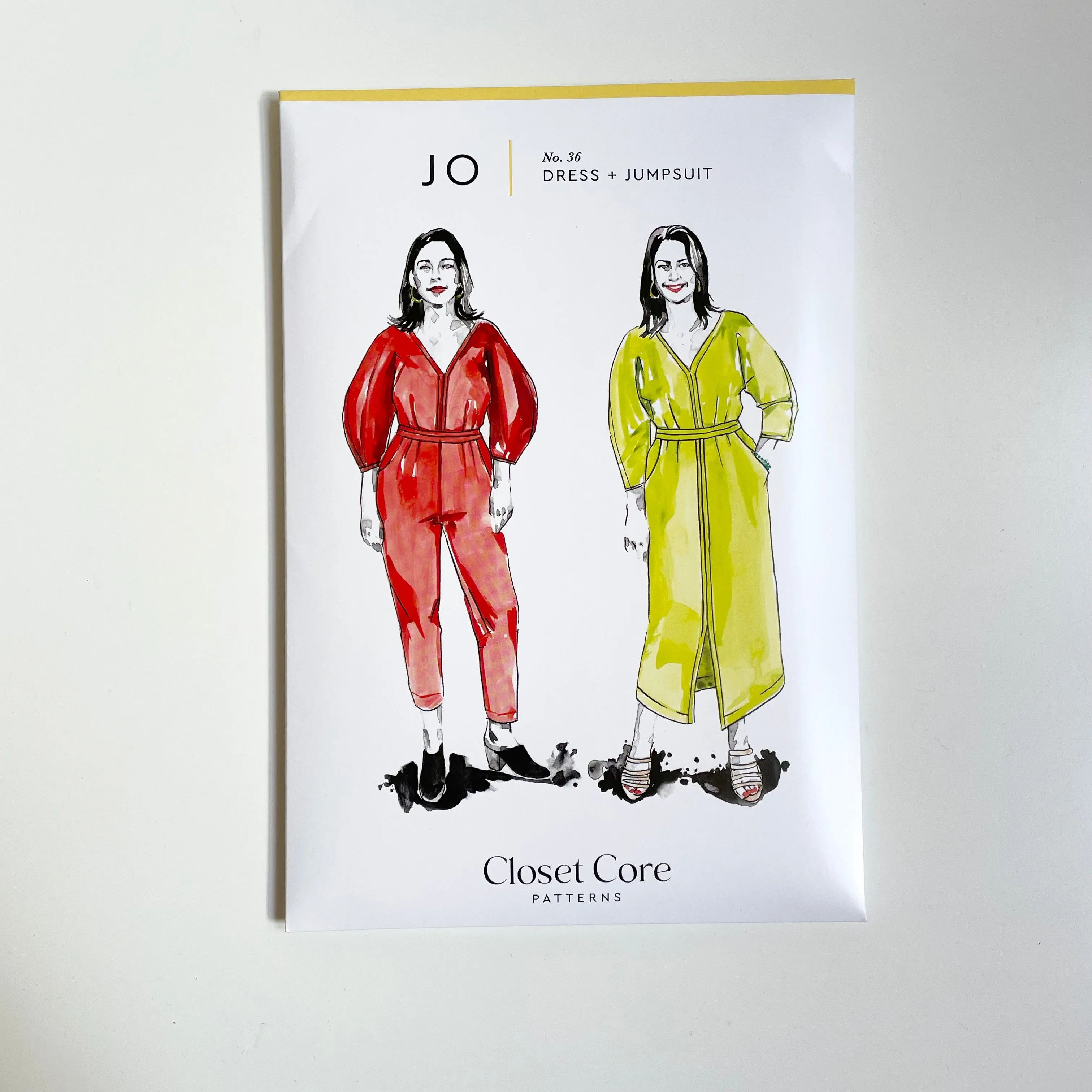 Closet Core Patterns : Jo Dress & Jumpsuit