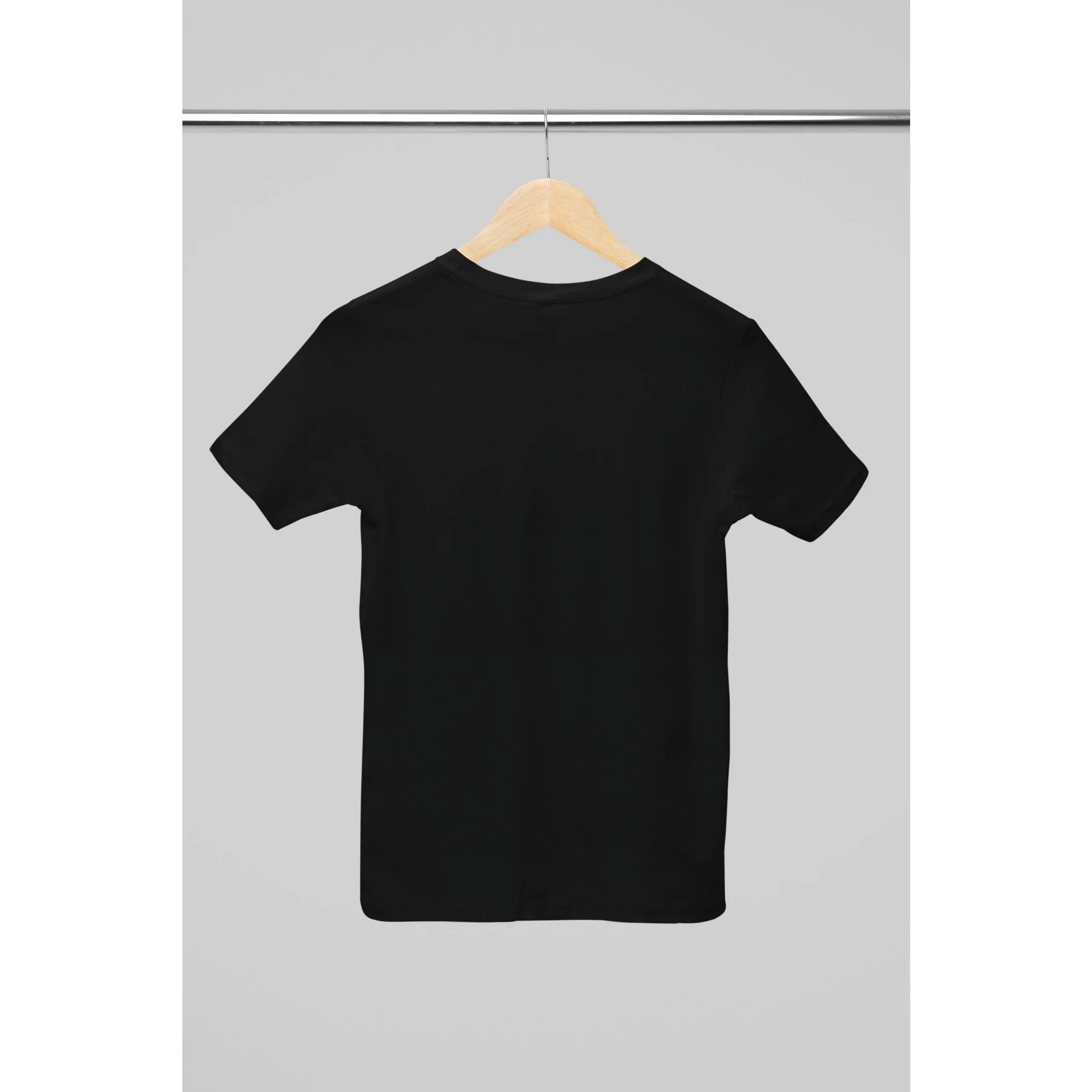 Crew Neck T-shirts Personalised with Your  Text On Back