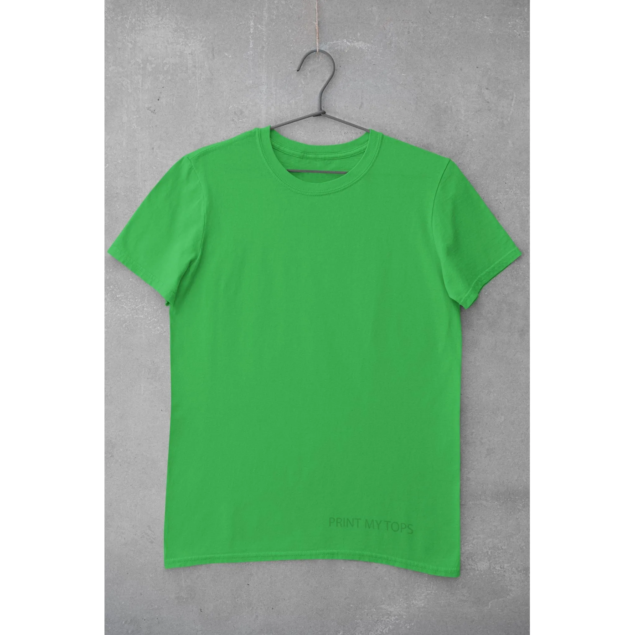 Crew Neck T-shirts with Your Photo and Text
