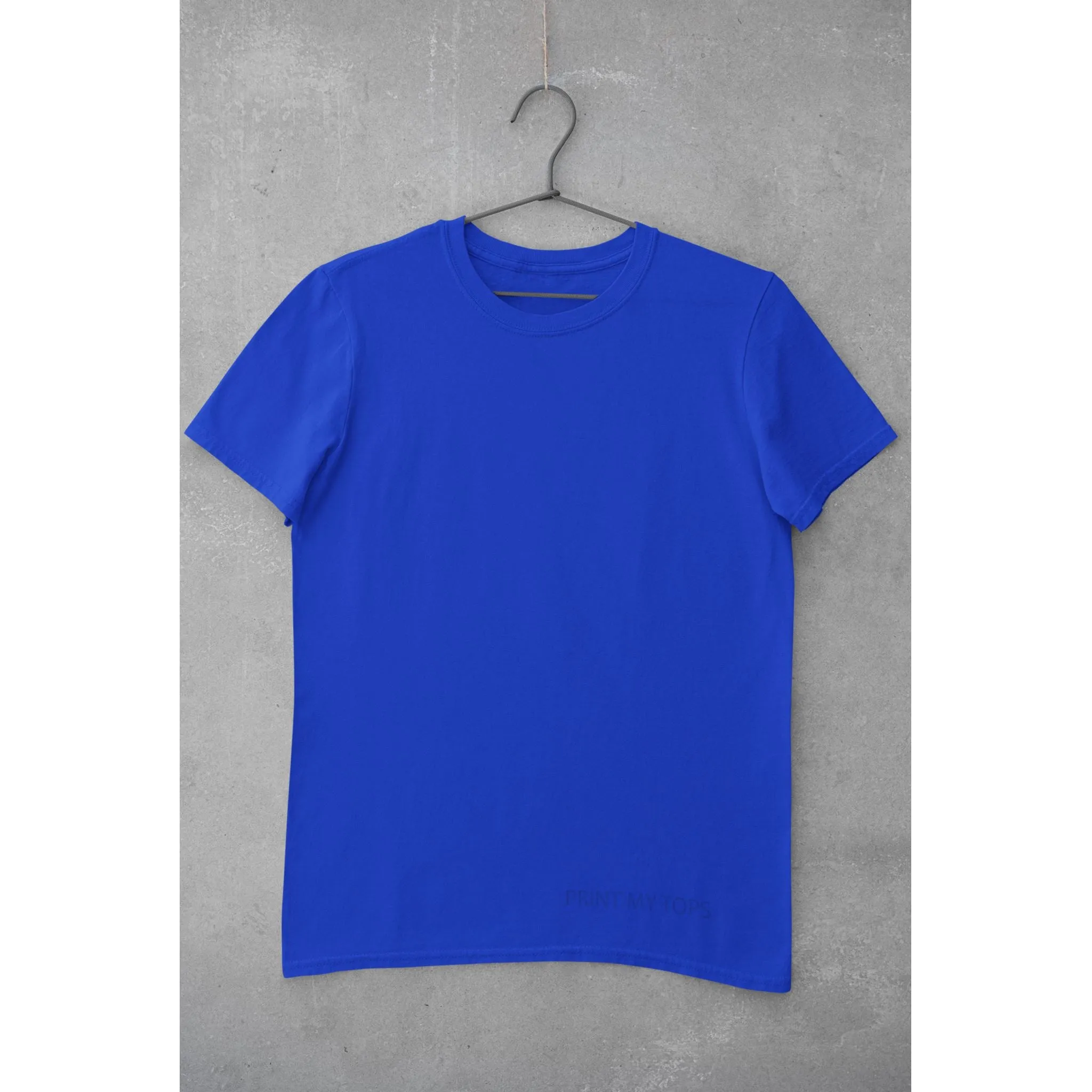 Crew Neck T-shirts with Your Photo and Text